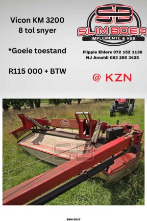 Vicon KM 3200, 8 Tol snyer, Goeie toestand