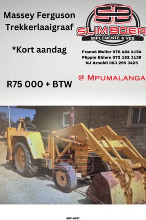 Massey Ferguson Trekkerlaaigraaf, Kort aandag