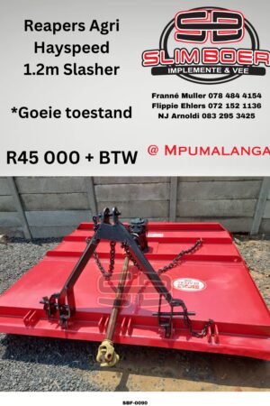 Reapers Agri Hayspeed 1.2m Slasher, Goeie toestand