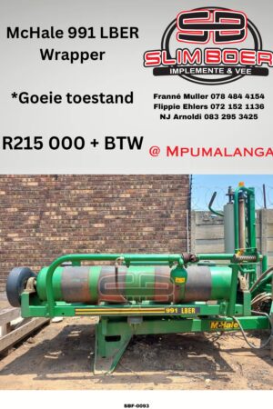 McHale 991 LBER Wrapper, Goeie toestand