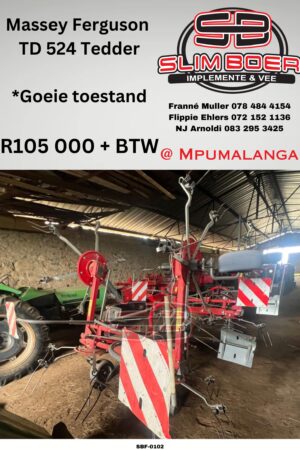 Massey Ferguson TD 524 Tedder, Goeie toestand