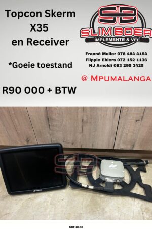Topcon Skerm X35 en Receiver, Goeie toestand