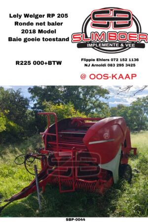 Lely Welgar RP205 Net Baler (2018 model) Baie goeie toestand
