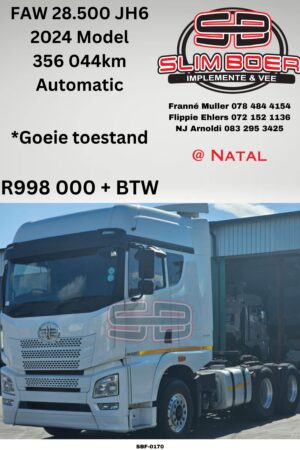 FAW JH6 28.500, (2024 model), 356 044km, Automatic, Goeie toestand