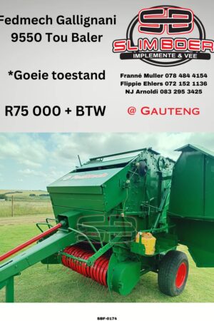 Fedmech Gallignani 9550 Tou Baler, Goeie toestand