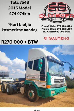 Tata 7548 (2015 model), 474 074km, Kort kosmetiese aandag