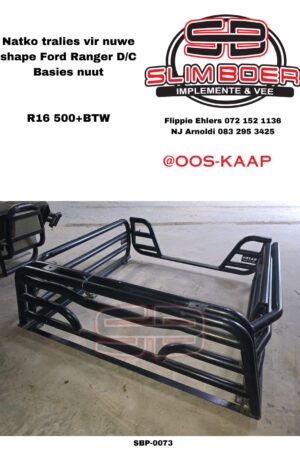 Natko tralies vie nuwe shape Ford Ranger D/C, Basies nuur