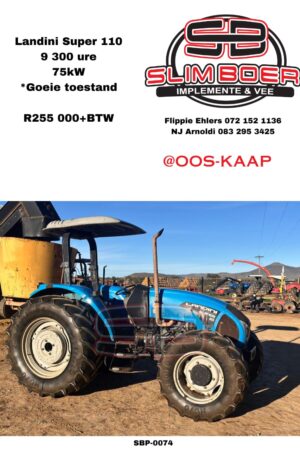 Landini Super 110, 75kW, 9 300 ure, Goeie toestand